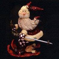 “Santa – In the Nick of Time” Boyds Bears Ornament