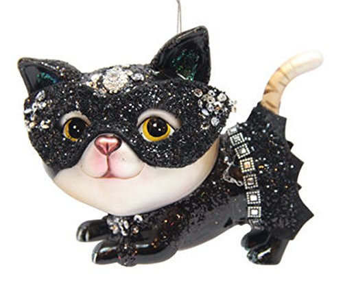 December Diamonds Blown Glass Ornament – Kitty Woman Superhero