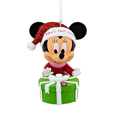 Hallmark 2016 Disney Minnie Mouse Baby’s 1st Christmas Ornament