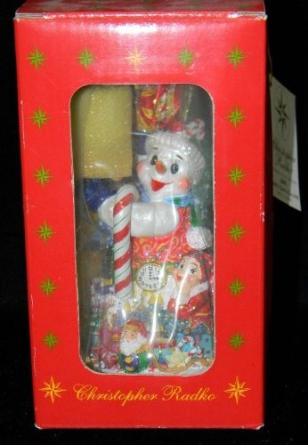 Christopher Radko 2001 Frosty Gifts Galore Ornament 1st in Series Marshall Fields’ Exclusive by Christopher Radko