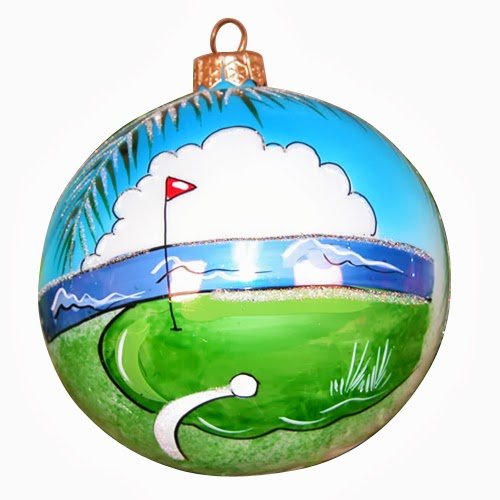 Ornaments to Remember: PARADISE GOLF Christmas Ornament