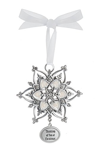 Ganz Snowflake Ornament – Thinking of You at Christmas