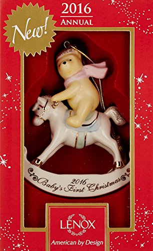 Lenox 2016 Winnie The Pooh Baby’s 1st Christmas Ornament