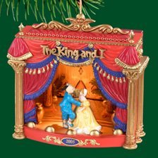 Carlton Heirloom The King & I Musical Christmas Ornament #CXOR-098N