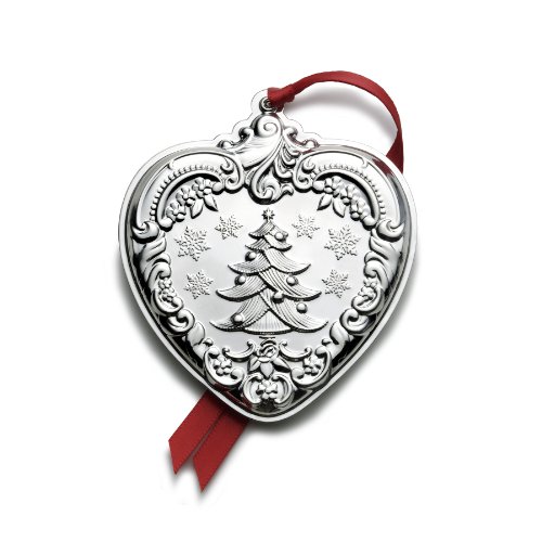 Wallace 2012 Grande Baroque Heart Ornament, 21st Edition