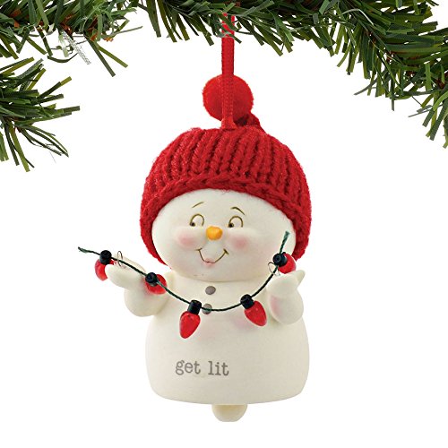 Department 56 by Enesco Snowpinions Get Lit Bell Ornament