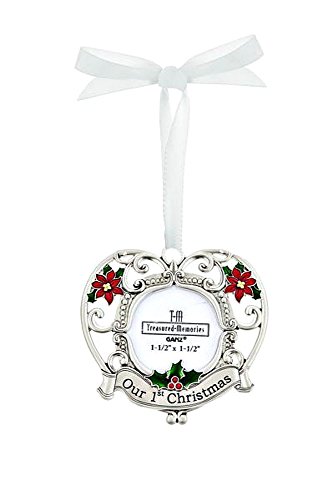Ganz Our First Christmas Photo Hanging Christmas Tree Ornament