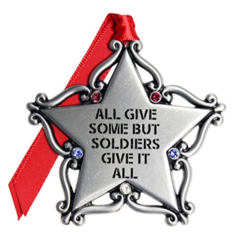 NEW! 2016 Soldiers Give All Filigree Star Christmas Ornament by Gloria Duchin