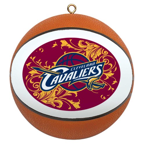 NBA Cleveland Cavaliers Mini Replica Basketball Ornament