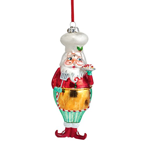 Department 56 Mrs. Claus Sweet Sornamentppe by Baking Santa Ornament 6 In