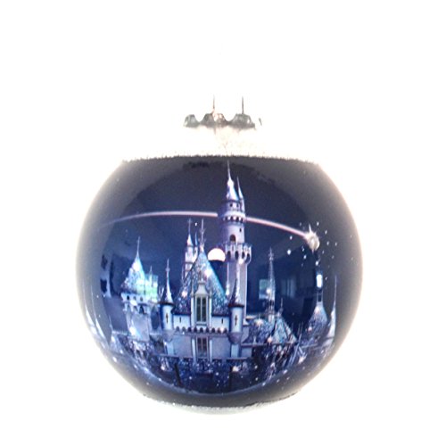 Disneyland 60th Anniversary Diamond Celebration Castle Glass Ball Ornament
