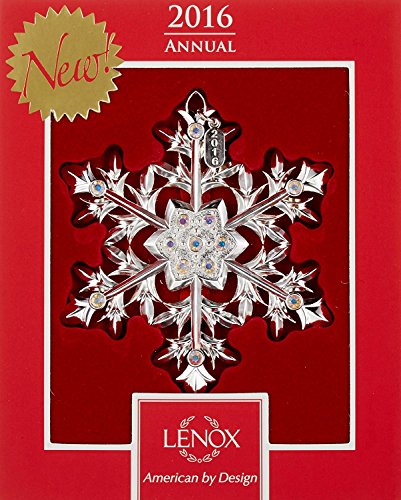 Lenox 2016 Snow Majesty Snowflake Ornament New