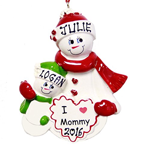Personalized I Love Mommy Ornament – Free Customization