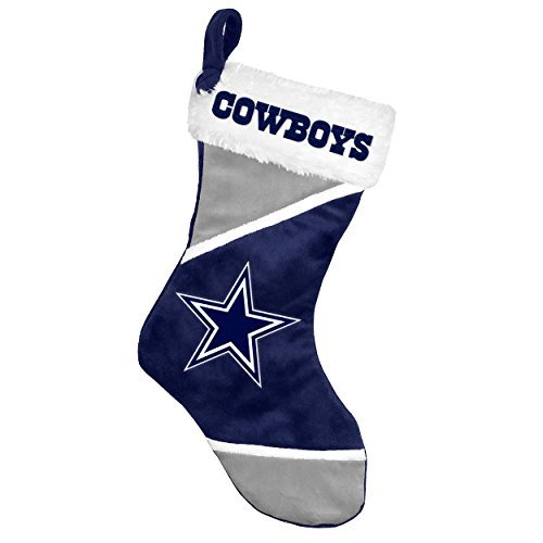 2014 NFL Football Team Logo Colorblock Holiday Stocking (Dallas Cowboys)