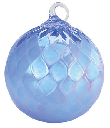 Glass Eye Studio Powder Blue Classic Ornament