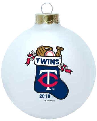 Minnesota Twins 2010 Large Keepsake Christmas Ornament (3 1/4″)