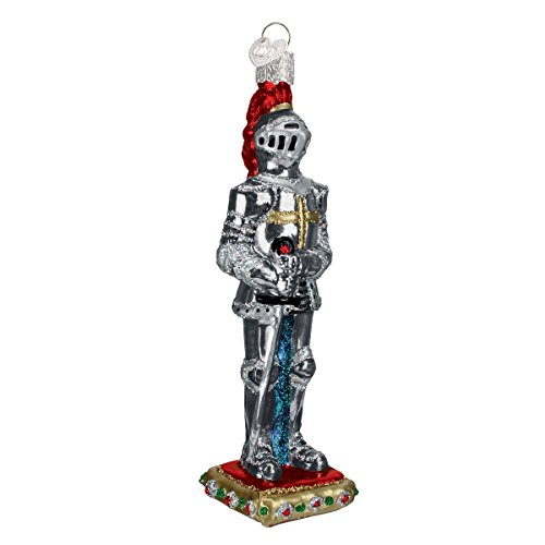 Old World Christmas Knight Glass Blown Ornament