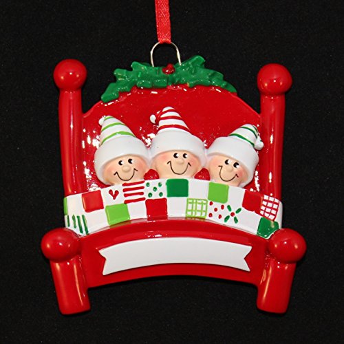 Bed Heads/3 Personalized Ornament