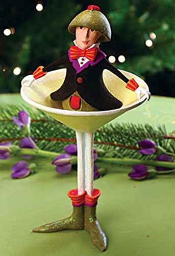 7″ Patience Brewster Krinkles Oliver Martini Christmas Ornament