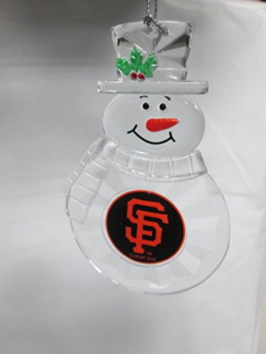 San Francisco Giants Traditional Snowman Ornament