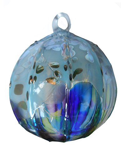 Glass Eye Studio Round Ornament Island Sprinkle