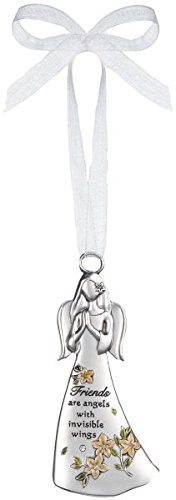 Angels Among Us Ornament – Friends are Angels With Invisible Wings