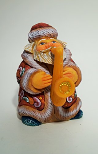 G. Debrekht ” Saxophone Santa” Sculpture, # 517637