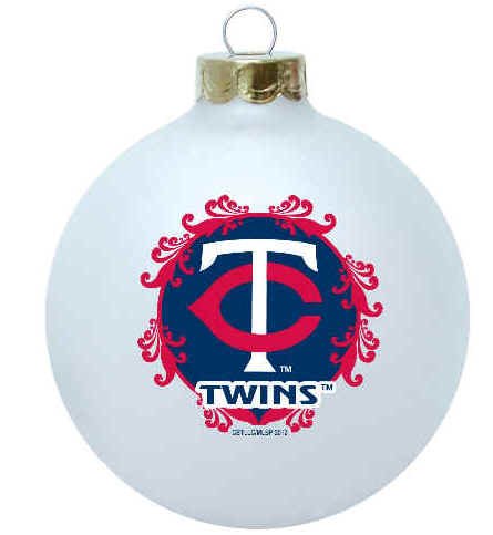 Minnesota Twins 2012 Large Keepsake Christmas Ornament (3 1/4″)