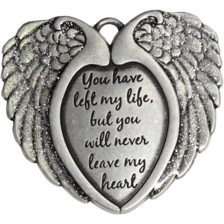 Pewter Remembrance Wings Ornament