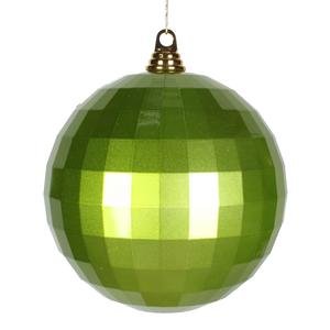 Vickerman 8″ Lime Candy Finish Mirror Ball Christmas Ornament