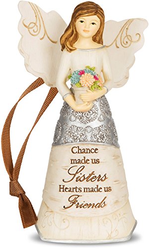 Pavilion Gift Company 82342 Elements “Sister” Angel Figurine, 4-1/2-Inch