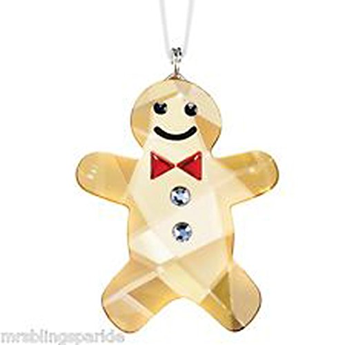 Swarovski Crystal Christmas Figurine Ornament Twinkling Gingerbread MAN #5103229