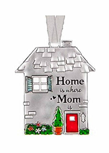 Home is Where Mom Is House Shaped Ornament – By Ganz