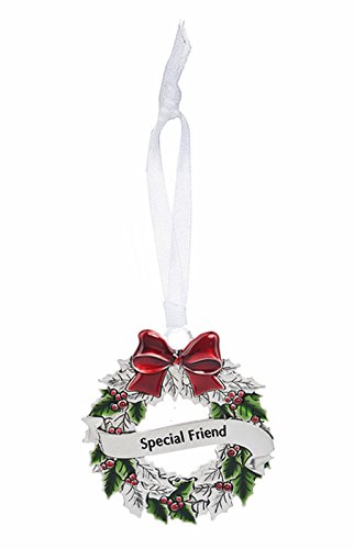 GANZ Wreath Ornament – Special Friend – Ornament Christmas Sentimental Gift EX26547
