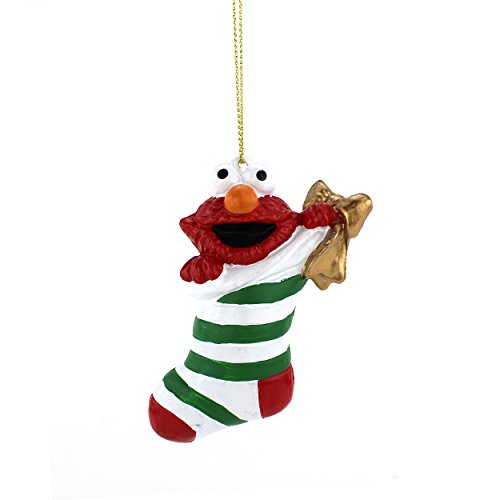 Sesame Street Kurt Adler Blow Mold Ornament Gift Boxed (Elmo)