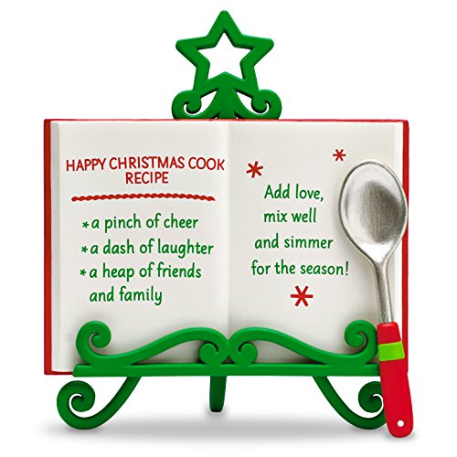 Hallmark Keepsake “Happy Christmas Recipe” Holiday Ornament