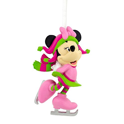 Disney Minnie Mouse Skating 2016 Hallmark Christmas Ornament