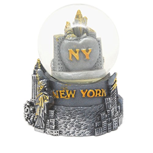 New York City Mini Snow Globe Souvenir 2.5″ Collection by Favorict (Style C)