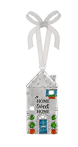 Home Sweet Home House Shaped Ornament – By Ganz
