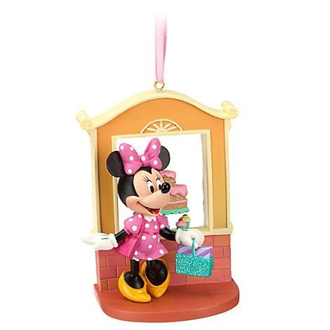 Disney Minnie Mouse Shopping Sketchbook Christmas Ornament