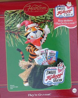 Tony The Tiger Carlton Cards Heirloom Christmas Ornament