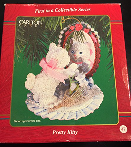 Heirloom Collection Carlton Cards Pretty Kitty Ornament