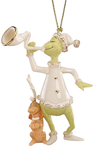 Lenox ‘The Grinch Who Stole Christmas’ Grinch’s Sounding The Horn Ornament