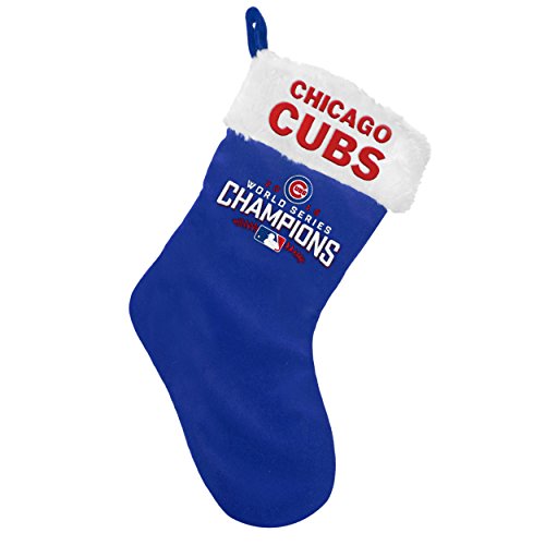 Chicago Cubs 2016 World Series Champions Christmas Stocking