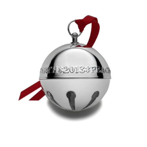 Wallace 2013 19th Edition Sterling Silver Sleigh Bell Ornament