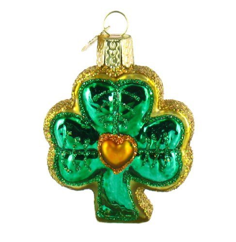 Old World Christmas Shamrock Ornament by Old World Christmas