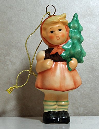 Hummel Goebel Figurine 239/D/O, Girl With Fir Tree Ornament
