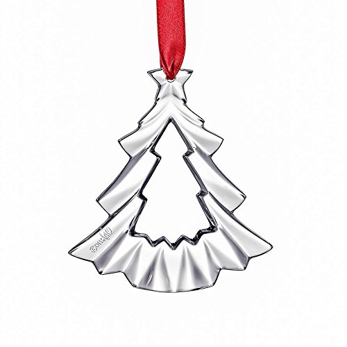 Orrefors Crystal Holiday Christmas Tree Ornament