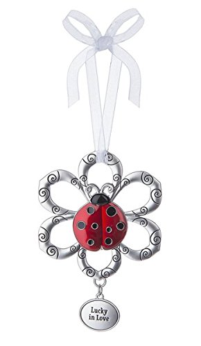 LadyBug Ornament – Lucky in Love by Ganz