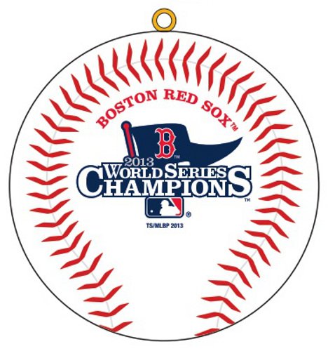 2013 World Series Champions Boston Red Sox MLB Baseball Christmas Ornament
